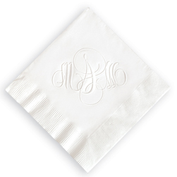 Firenze Personalized Embossed Napkins