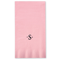 Executive Single Letter Guest Towels