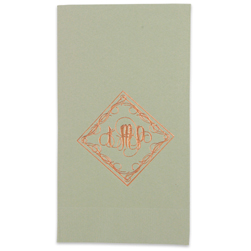 Oxford Monogram Foil Stamped Guest Towels