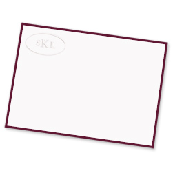 Circle Monogram Card