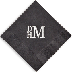 Metro Foil Stamped Napkins