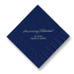 Celebration Foil-Stamped Napkins