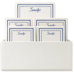 Hawthorn 7-Tablet Set - White with Linen holder