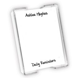 Eves Agenda - White with holder