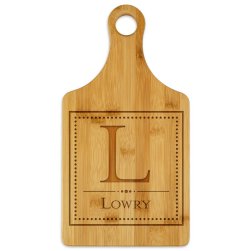 Prairie Paddle Cutting Board - Engraved