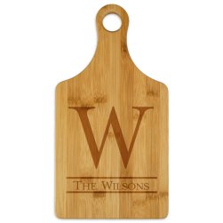 Newton Paddle Cutting Board - Engraved