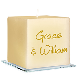 Anthony Personalized Candle - Engraved