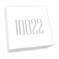 Zip Code Watercolor Desk Slab - White