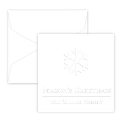 Holiday Portrait Enclosure - Embossed