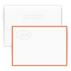 Circle Monogram Card