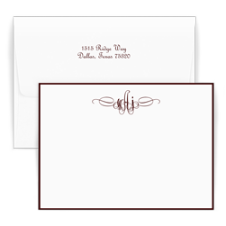 Sienna Monogram Card