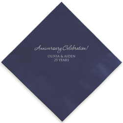 Celebration Foil-Pressed Napkin
