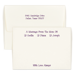 Motherly Message Card