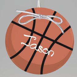 Basketball Keepsake Printed Ornament 
