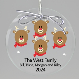My Deer Ones Keepsake Printed Ornament 