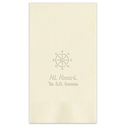 Oceanic Guest Towel - Embossed