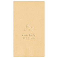 Autumn Guest Towel - Embossed
