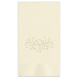 Eminent Monogram Guest Towel - Embossed