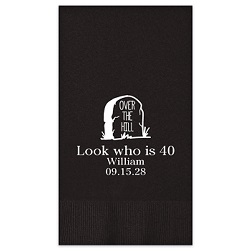 Birthday Guest Towel - Foil-Pressed