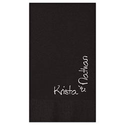 Blissful Guest Towel - Foil-Pressed