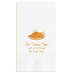 Autumn Guest Towel - Foil-Pressed