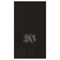 Classic Monogram Guest Towel - Foil-Pressed