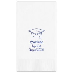 Graduation Guest Towel - Printed