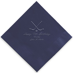 Athlete Napkin - Embossed