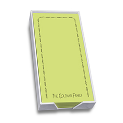 Family Arch Mini List - Carnival with holder