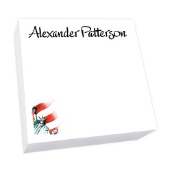 America Memo Square - White REFILL