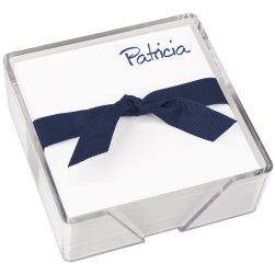 Concord Memo Square - White with holder