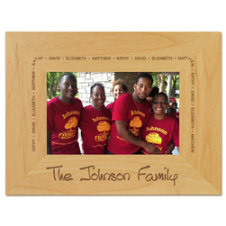 Family Arch Picture Frame