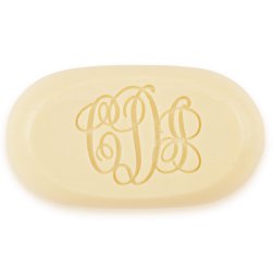 Classic Monogram Personalized Soap - Engraved