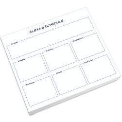 Organize by Day Super Slab - White