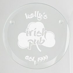 Irish Pub Glass Coaster