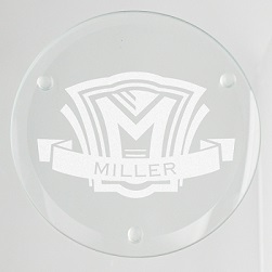 Shield Glass Coaster