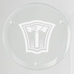 Armor Initial Glass Coaster