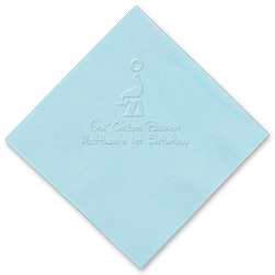 Circus Peanut Embossed Napkin