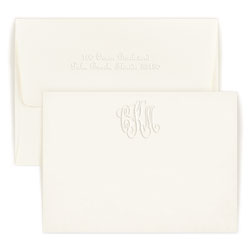 Classic Monogram Card