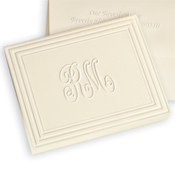 Duet Monogram Note - Single Thick