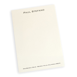 Blank Associate Cotton Letter Sheets