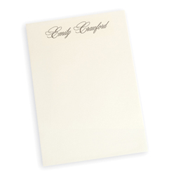 Blank Elegance Cotton Letter Sheets