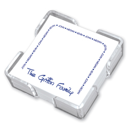 Family Arch Petite Squares with CrystalClear Holder
