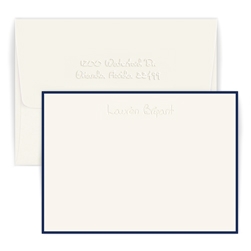 Anthony Embossed Card