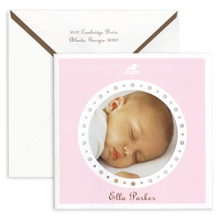 Pink Happy Horsie Photo Frame Only No Envelopes
