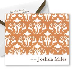 Fancy Flourish Thank You Notes