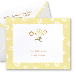 Baby Deer Thank You Notes