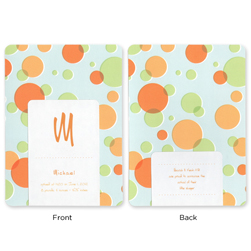 Blue Bubbles Announcement Cards
