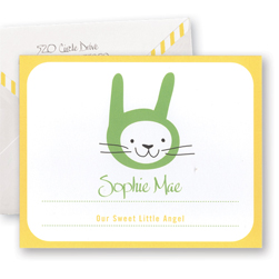 Hello Bunny Thank You Notes