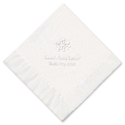 Cherry Blossom Embossed Napkin